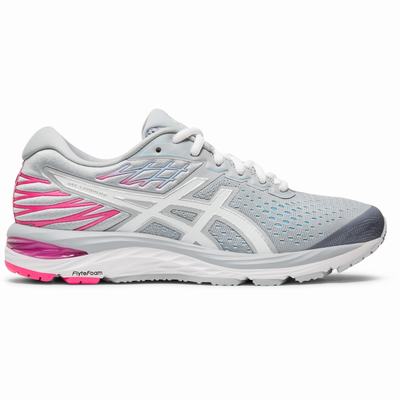 Asics Gel-Cumulus 21 - Naisten Juoksukengät - Harmaat/Valkoinen